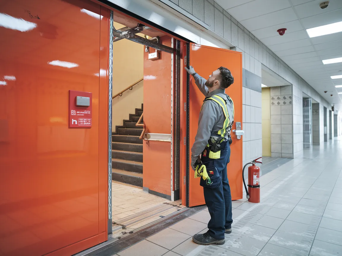 Kartal Yangın Kapısı Tamiratı