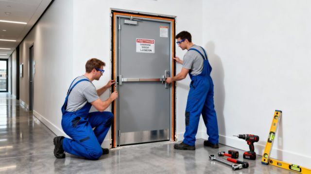 Kartal Yangın Kapısı Onarımı